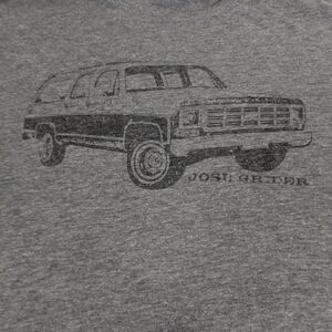 Josh Grider Concert Tee Shirt with Vintage Car Design XL